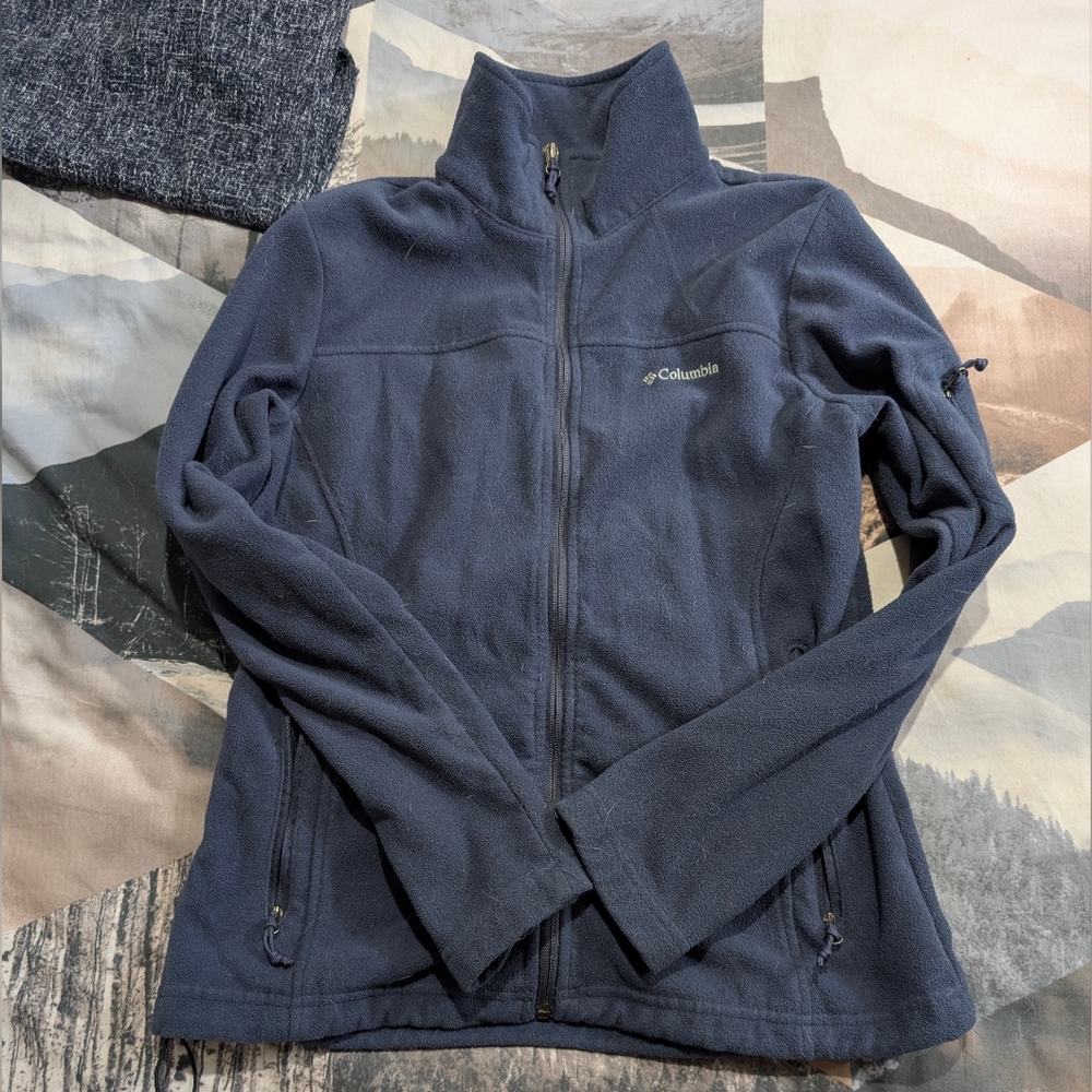 Columbia Women's Blue Fleece Jacket